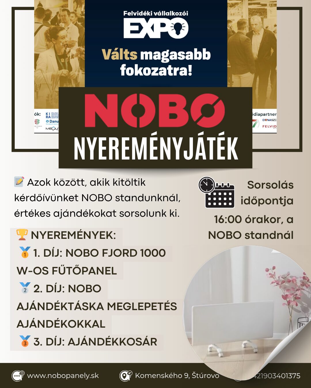 NOBO na Expo Podnikateľov v Dunajskej Strede